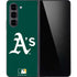MLB Oakland Athletics - Solid Distressed Galaxy Z Fold5 5G Skin
